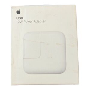 C8-OB Apple MGN03AM/A‎ 12W USB Power Adapter A2167 (Open Box)